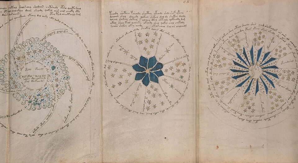 伏尼契手稿.Voynich manuscript.高清.耶鲁大学图书馆藏.约十五世纪