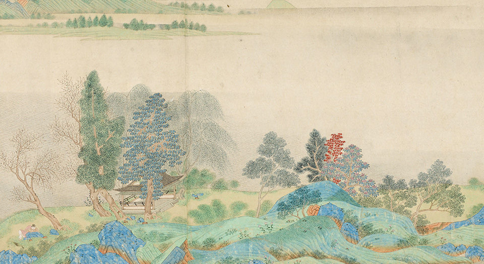 浔阳送别图.明.仇英绘.90535X4021像素.纳尔逊-阿特金斯艺术博物馆藏