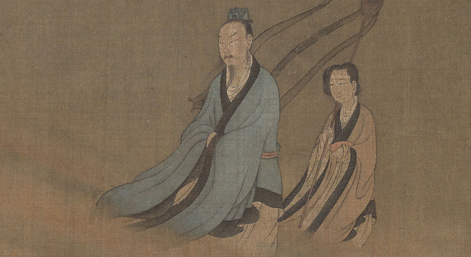 九歌图书画卷.旧传张敦礼绘.87195X2960像素.美国波士顿美术馆藏