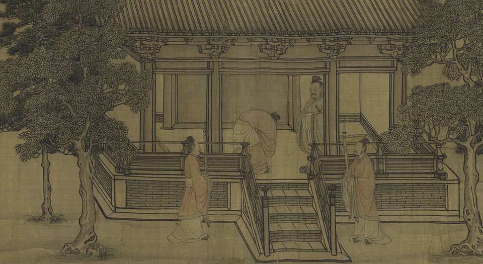 晋文公复国图.宋.李唐绘.81116X2465像素.美国大都会艺术博物馆藏本