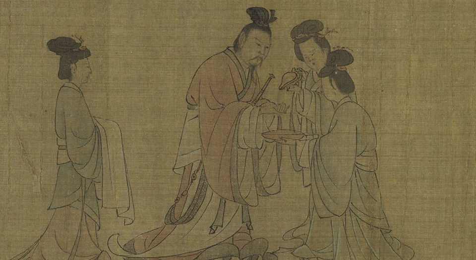 晋文公复国图.宋.李唐绘.81116X2465像素.美国大都会艺术博物馆藏本