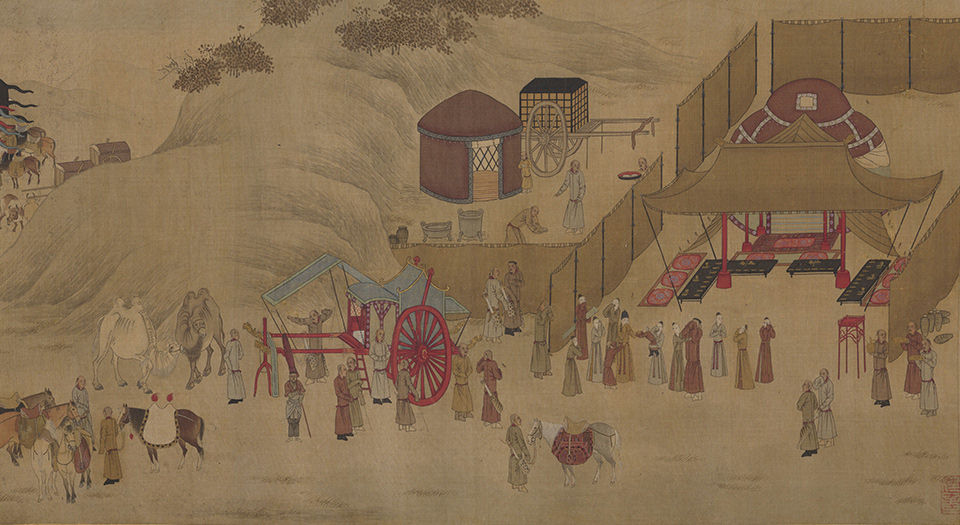 胡笳十八拍文姬归汉图.166134X3936像素.美国大都会艺术博物馆藏.明摹宋本