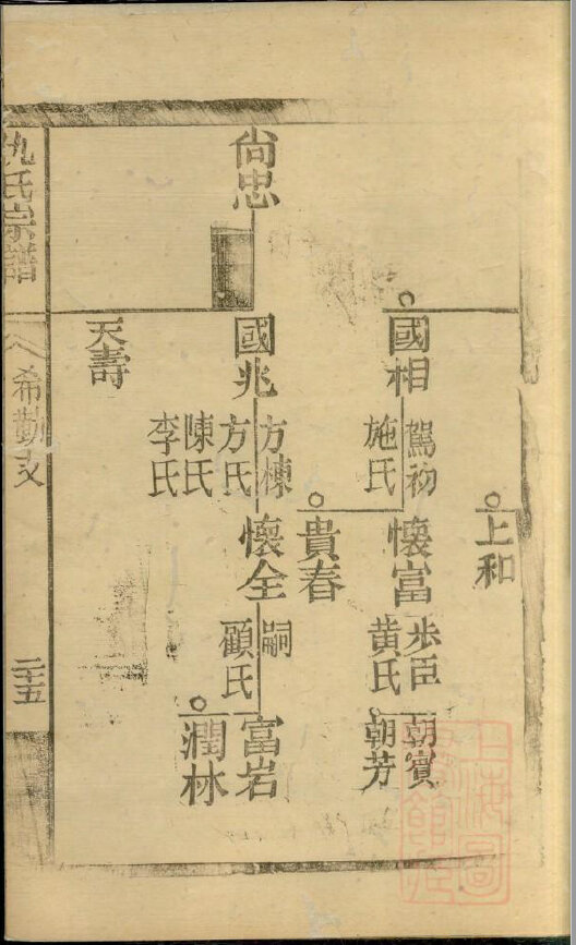 仇氏家谱35本仇氏族谱仇家宗谱家训明清民国古籍