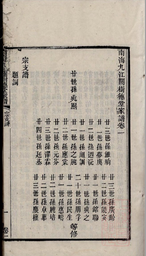 关氏家谱11本关氏族谱关家宗谱家训明清民国古籍