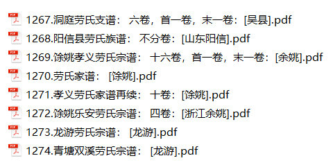 劳氏家谱8本劳氏族谱劳家宗谱家训明清民国古籍