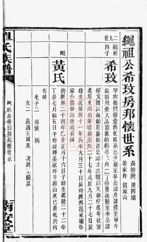 单氏家谱7本单氏族谱单家宗谱家训明清民国古籍