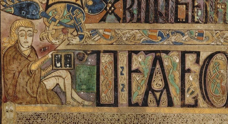 凯尔经.Book of Kells.高清版.公元800年左右