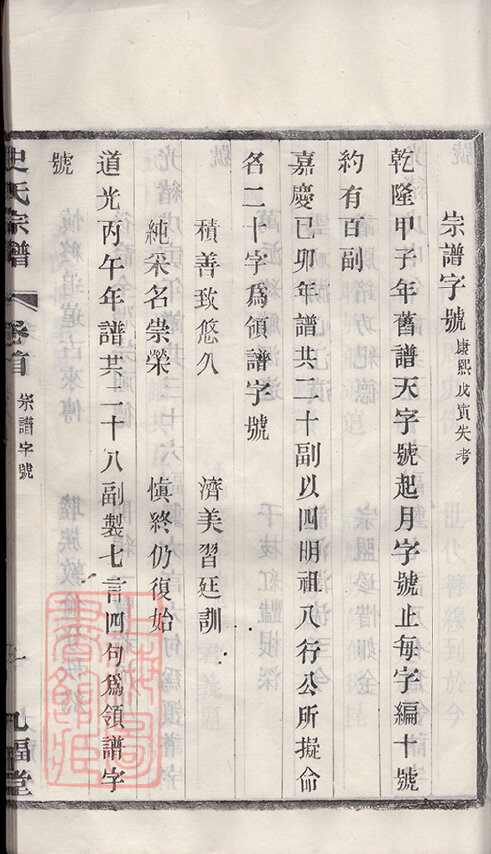 史氏家谱22本史氏族谱史家宗谱家训明清民国古籍