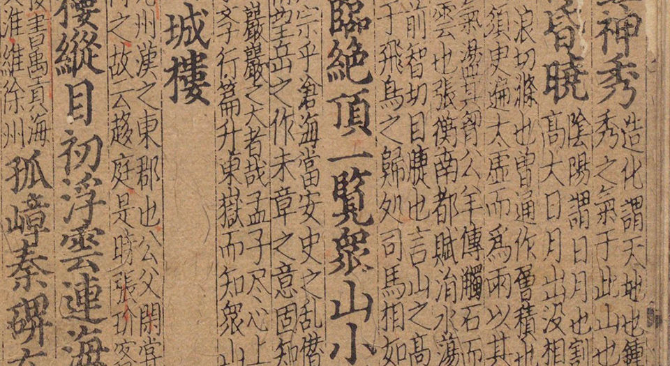 杜工部草堂诗笺.40卷.附年谱.唐杜甫撰.宋鲁訔编次.蔡梦弼注.元大德年间陈氏刊本