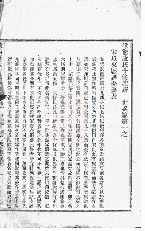 康氏家谱26本康氏族谱康家宗谱家训明清民国古籍
