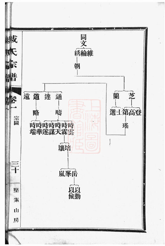 戚氏家谱13本戚氏族谱戚家宗谱家训明清民国古籍