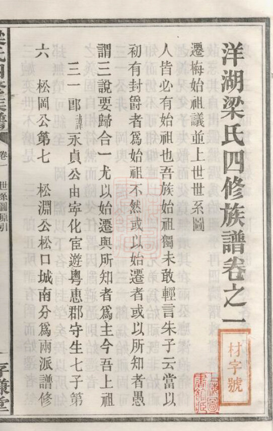 梁氏家谱21本梁氏族谱梁家宗谱家训明清民国古籍