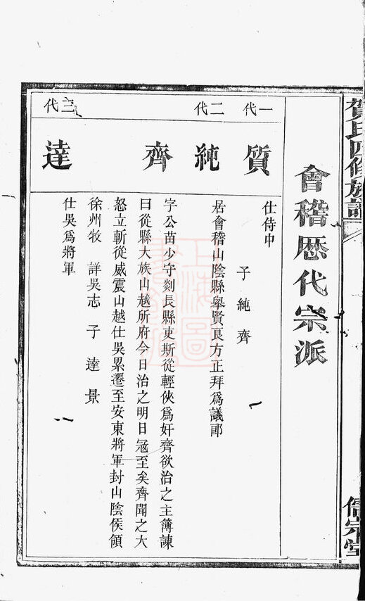 贺氏家谱57本贺氏族谱贺家宗谱家训明清民国古籍