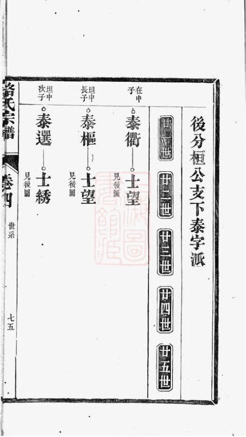 骆氏家谱24本骆氏族谱骆家宗谱家训明清民国古籍