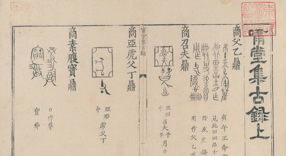 啸堂集古录