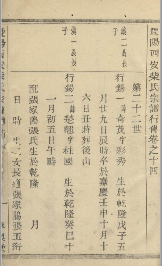 柴氏家谱11本柴氏族谱柴家宗谱家训明清民国古籍