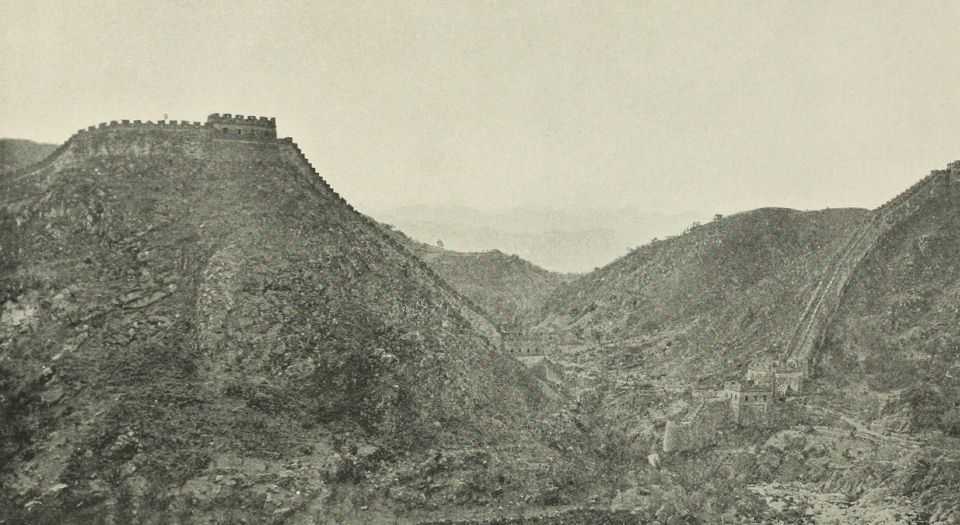 中国长城.The great wall of China.By William Edgar Geil.照片插图.1909年
