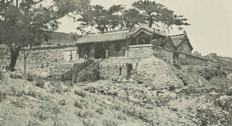 中国长城.The great wall of China.By William Edgar Geil.照片插图.1909年