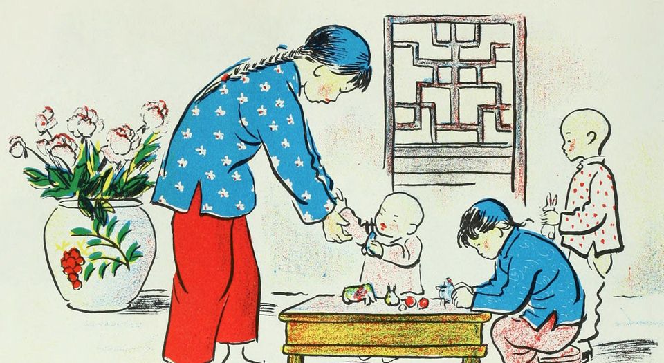 故事绘话中国.The Picture Story of China.By Emily Hahn.英文版.1946年