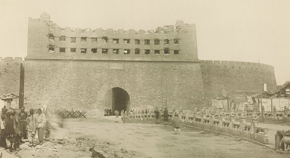 北清事变写真帖.Views of the North China affair.58帧.山本诚阳编.1901年东京出版