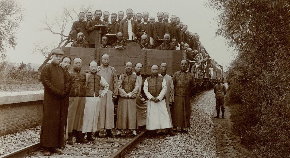 京张路工撮影.上卷.上海同生照相馆摄影.1909年发行
