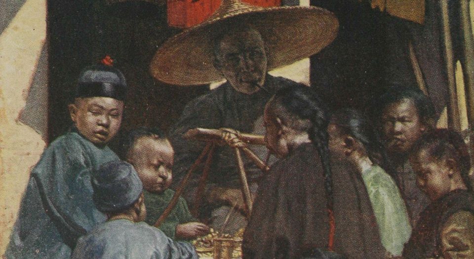 窥览中华.China.Peeps at many lands.By Lena E.Johnston.含插画12幅.By Norman H.Hardy.1910年