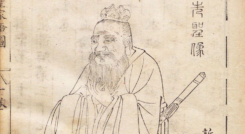 圣门弟子图.2册.清代墨绘本