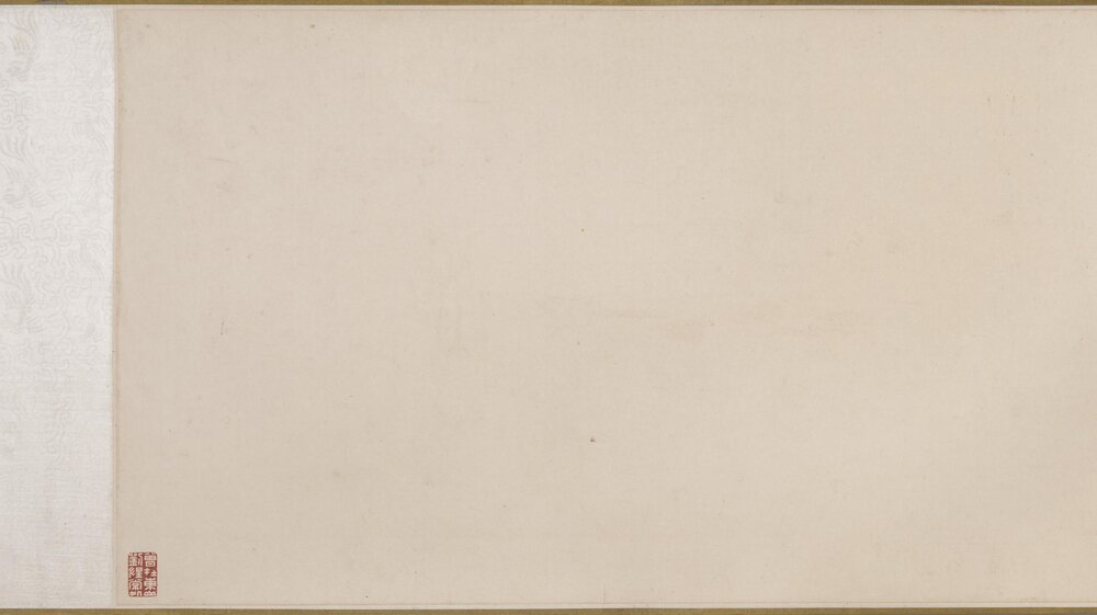 李白仙诗卷. 北宋. 苏轼书. 纸本行书(34×111.1 厘米)宋元祐八年