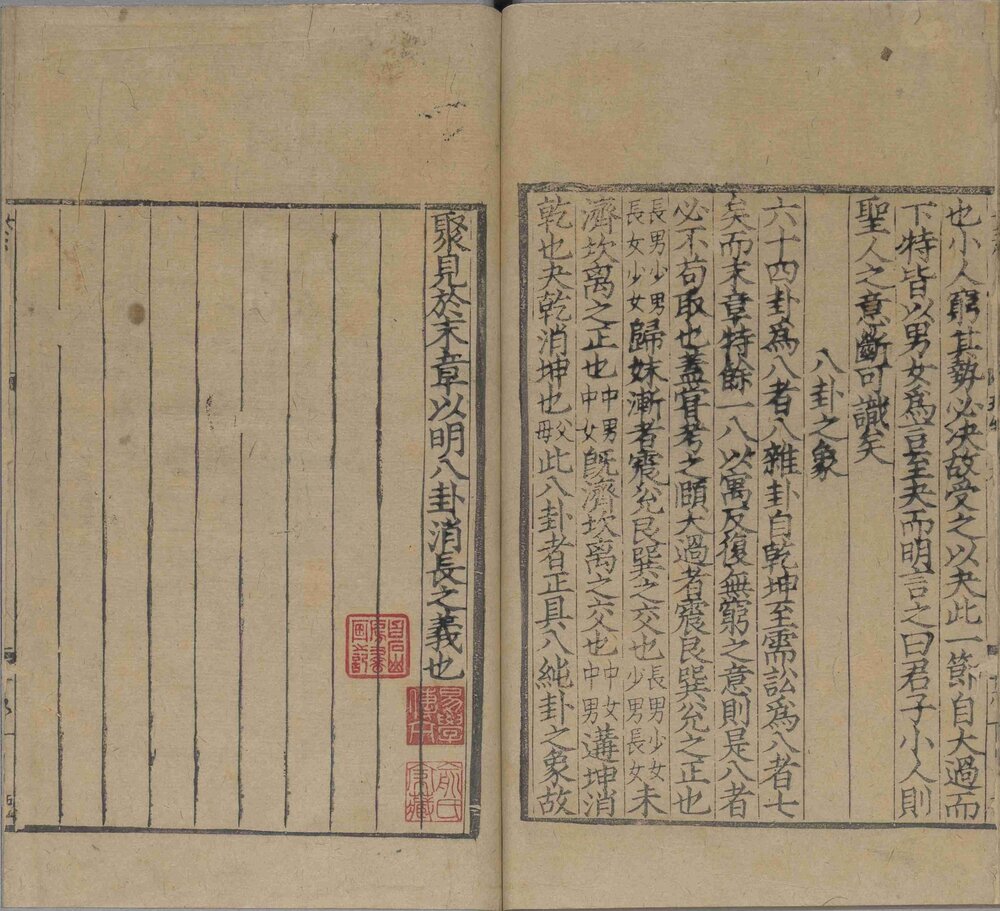 周易玩辞. 十六卷. 宋. 项安世. 撰. 南宋宁宗时期江陵项氏建安书院刊本