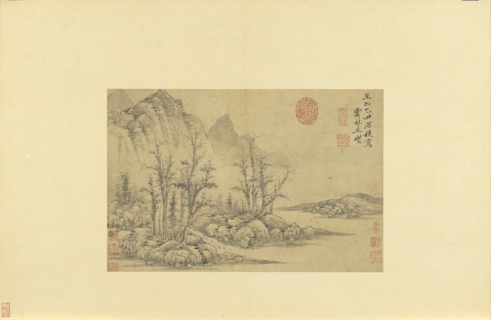 历朝名绘册. 十二开. 纸本