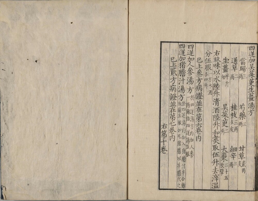 注解伤寒论. 十卷汉. 张仲景著. 晋. 王叔和撰次. 金. 成无己注. 日本天保六年(1835)跻寿馆覆元刊本