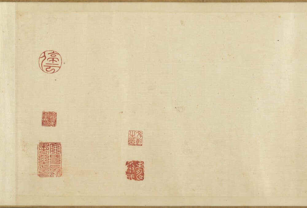 前赤壁赋卷. 宋. 苏轼书. 纸本行楷书(23.9x258 厘米)