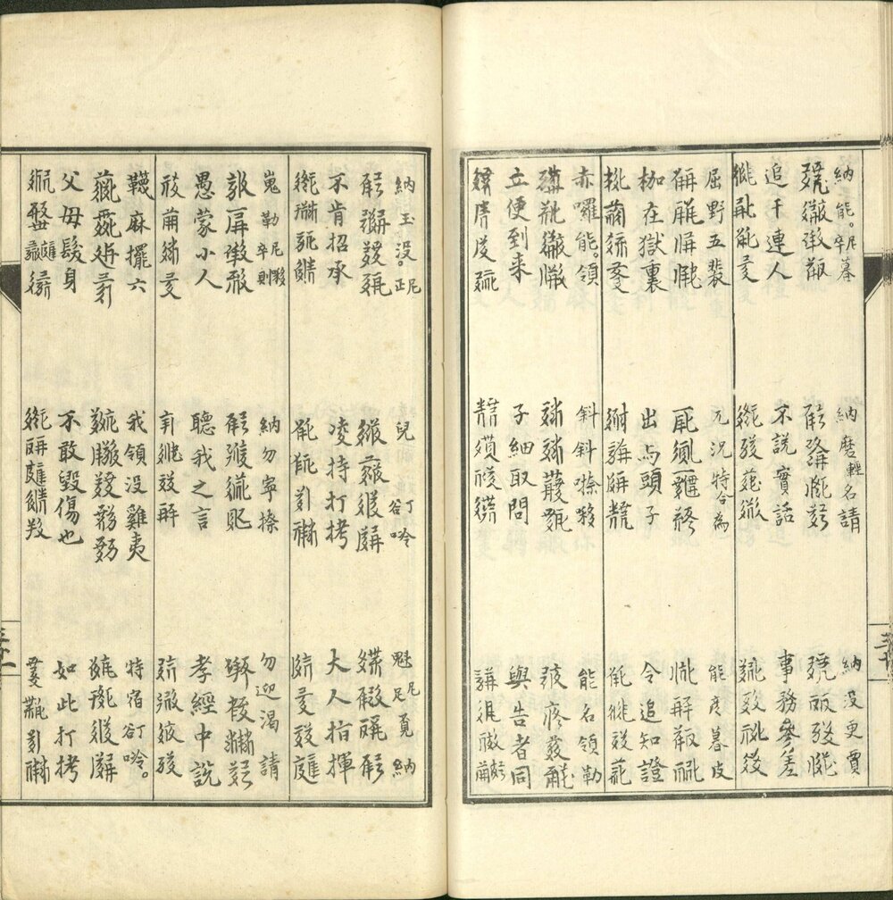 番汉合时掌中珠. 不分卷. 西夏. 骨勒茂才. 撰. 民国十三年贻安堂经籍铺用西夏乾祐刻本景写石印刊本