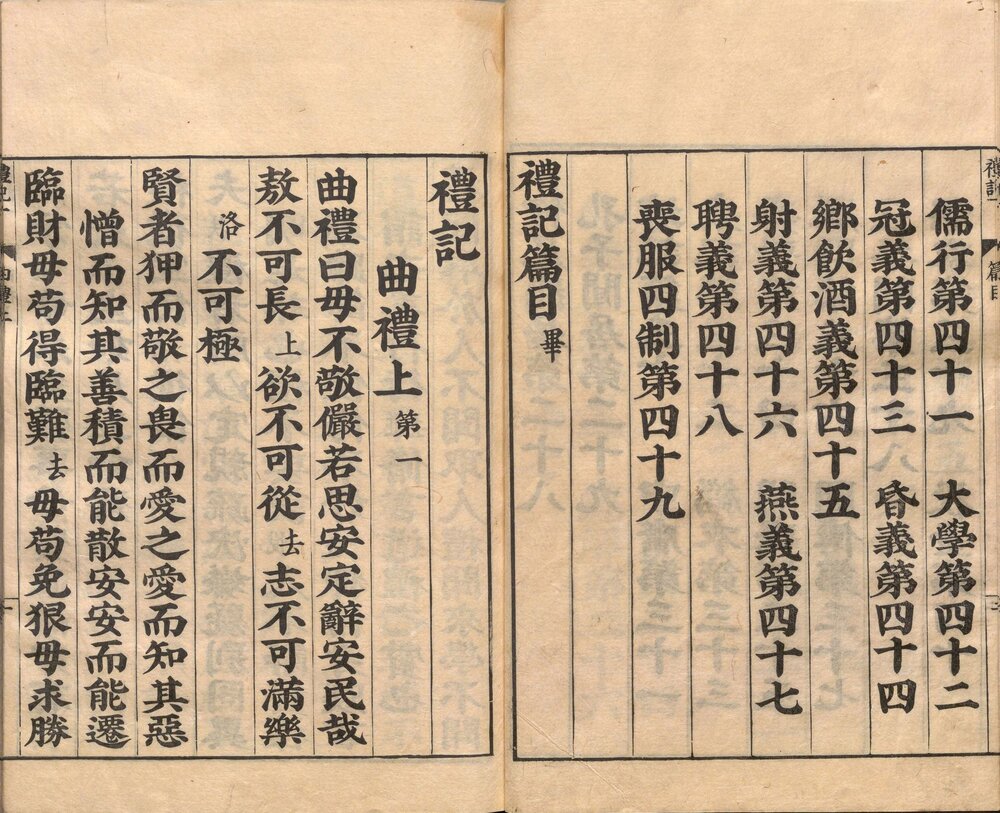 魁本大字五经. 明. 翁溥校订. 日本江户时期刊本