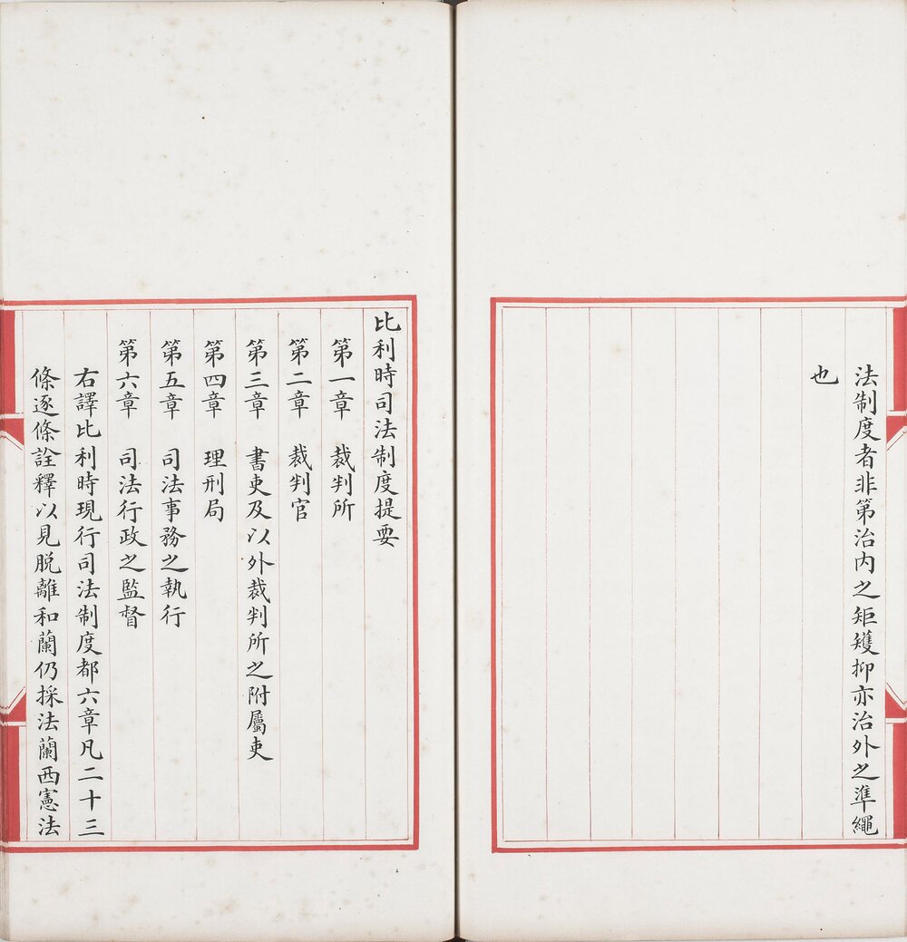 政治丛书提要. 四卷. 清光绪宣统年间内府钞本
