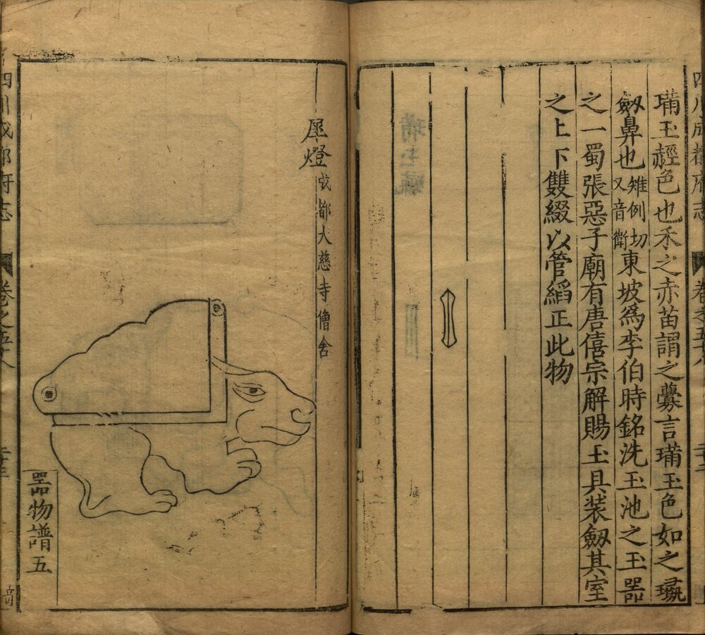 新修成都府志. 五十八卷. 明. 冯任. 修. 张世雍等纂. 明天启元年刊本