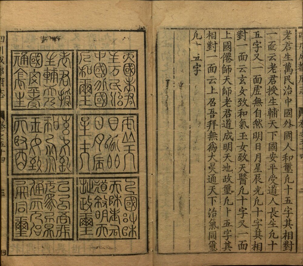 新修成都府志. 五十八卷. 明. 冯任. 修. 张世雍等纂. 明天启元年刊本