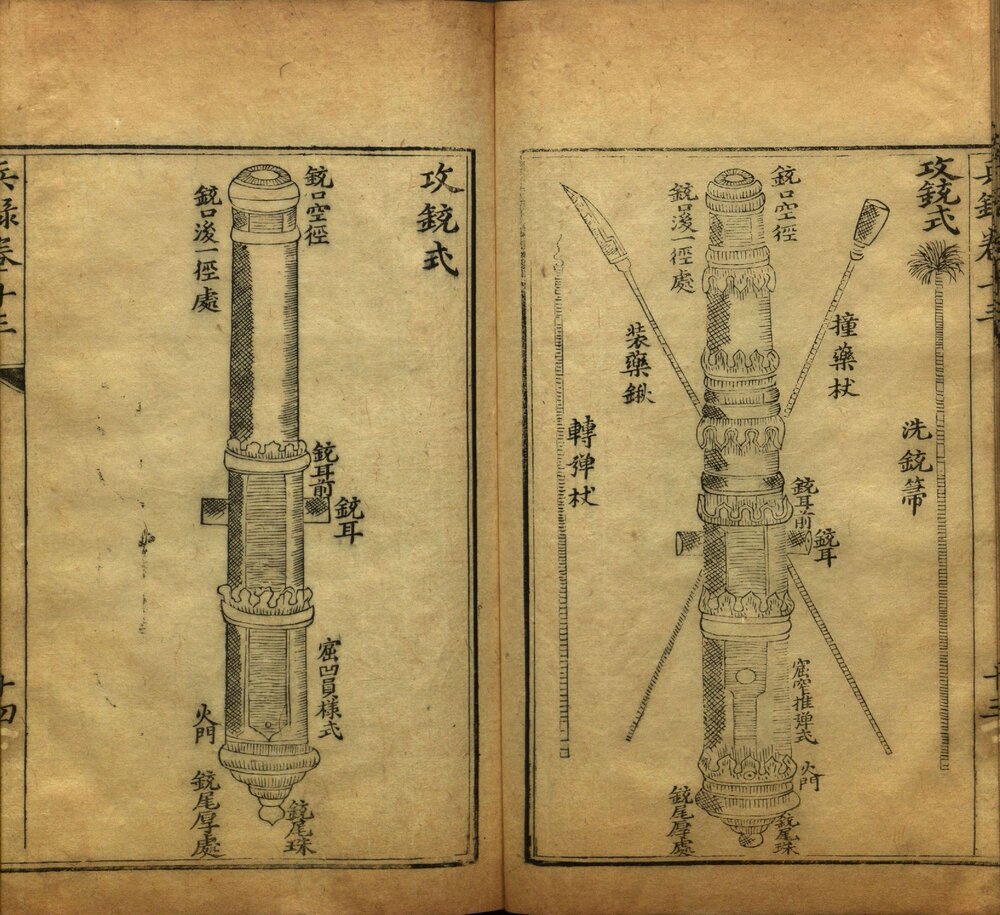 兵录. 十四卷. 明. 何汝宾撰. 明崇祯壬申五年序刊本