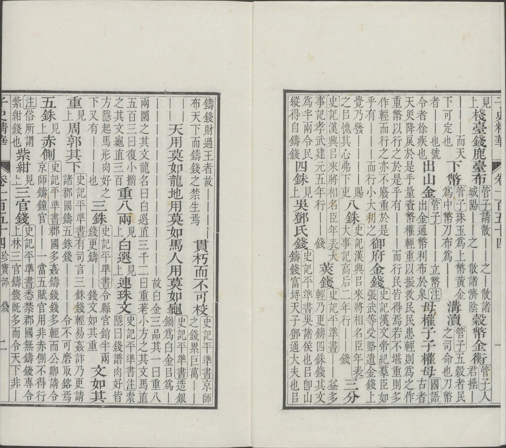子史精华. 一百六十卷. 清允禄. 吴襄等纂. 清雍正五年内府刊本
