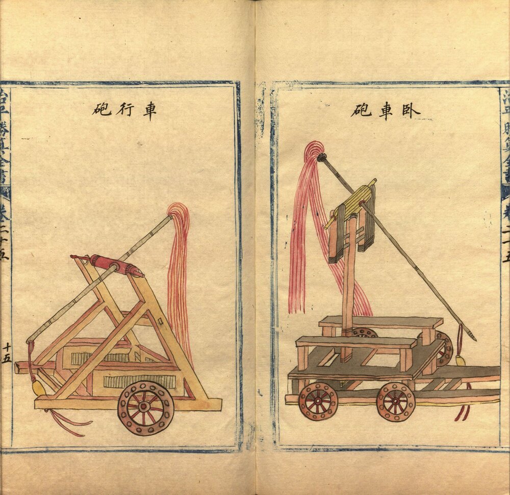 治平胜算全书 清代墨书彩绘本 十二冊二函