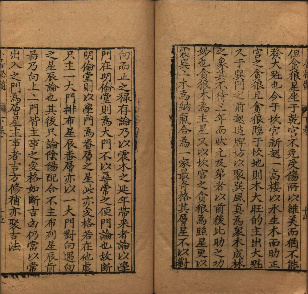 卜居秘髓 明万历二十三年(乙未 1595)金陵建阳叶贵近山书舍刻本