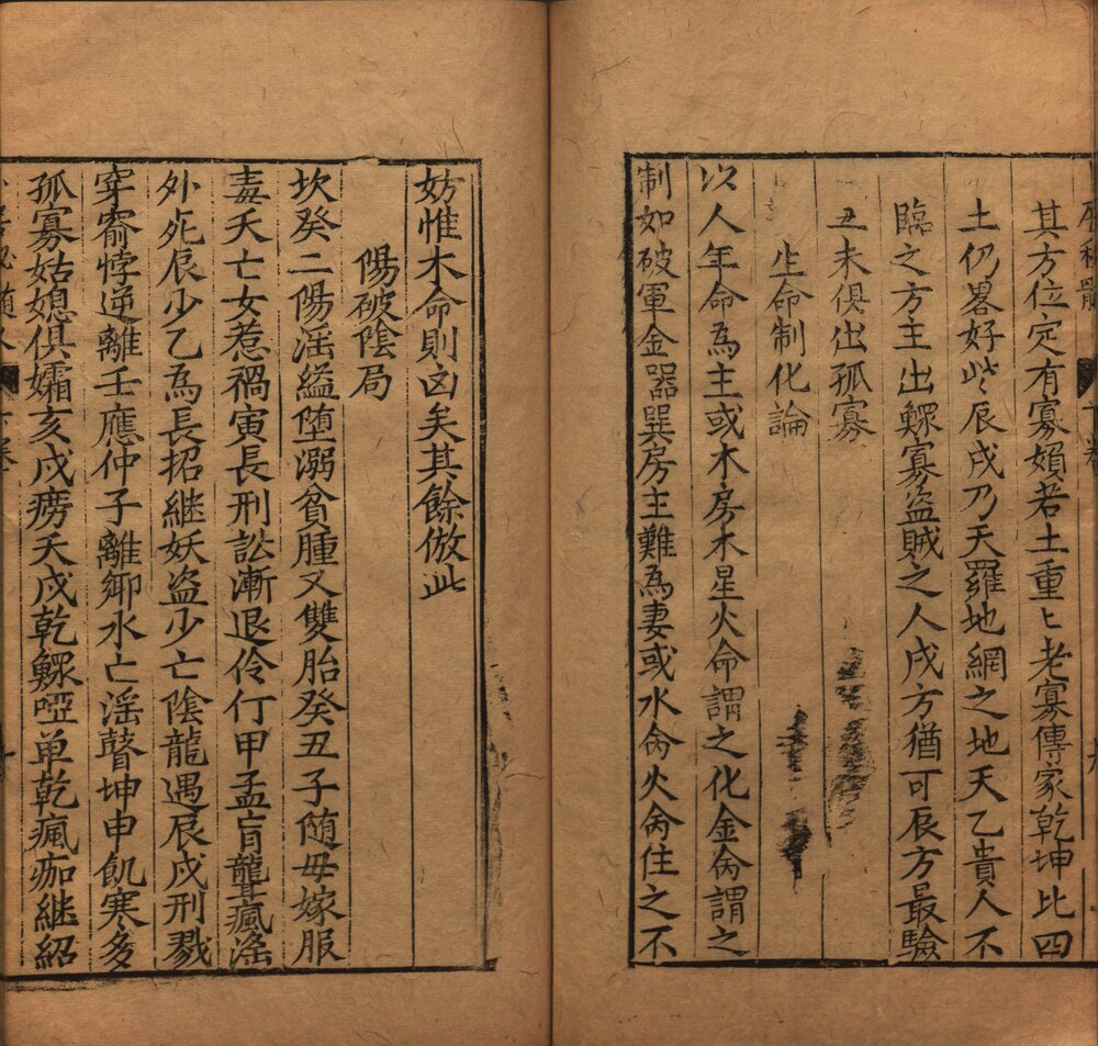 卜居秘髓 明万历二十三年(乙未 1595)金陵建阳叶贵近山书舍刻本