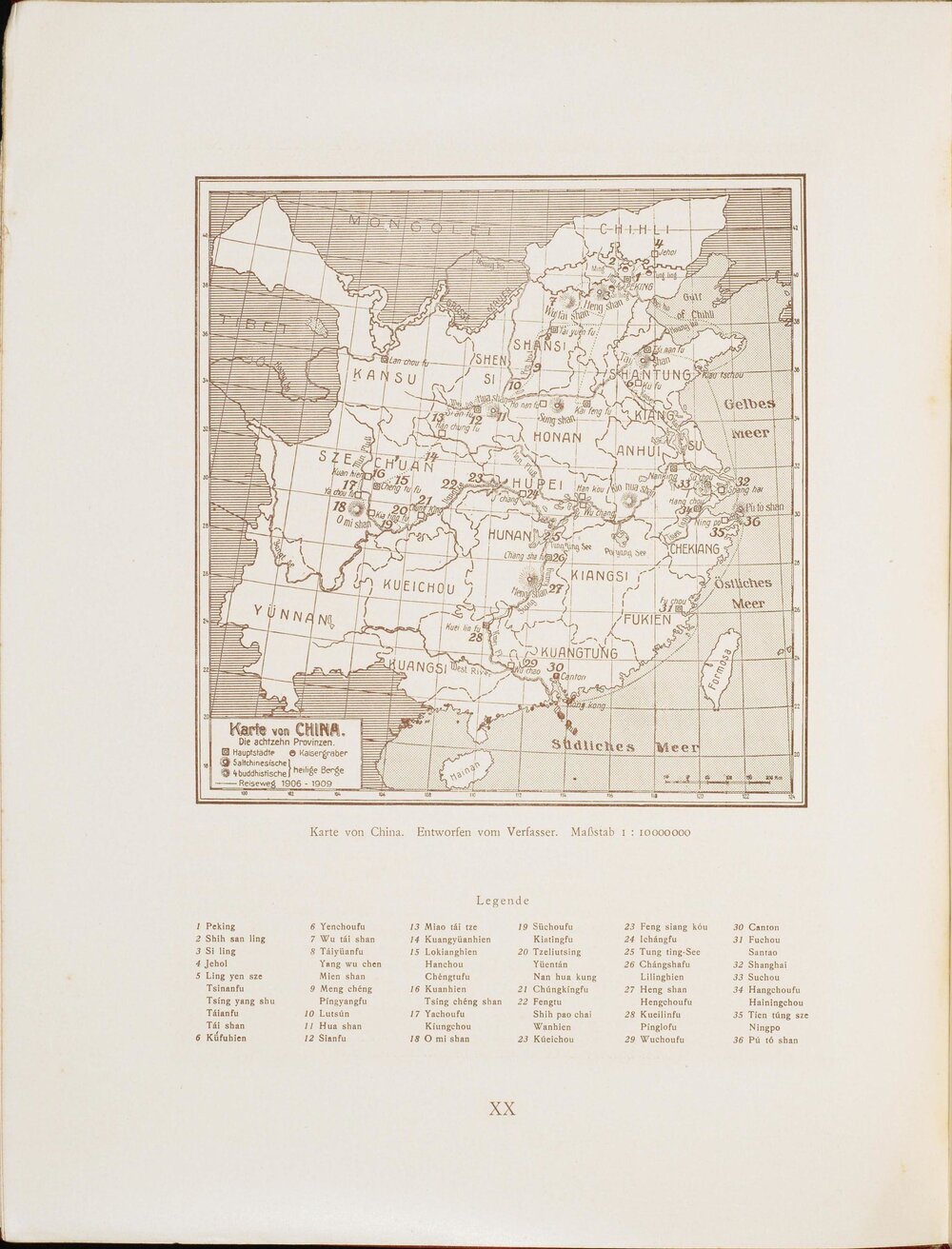 中国的建筑与景观.Baukunst und Landschaft in China. 恩斯特. 柏石曼. 著 BY Ernst Boerschmann.1926 年