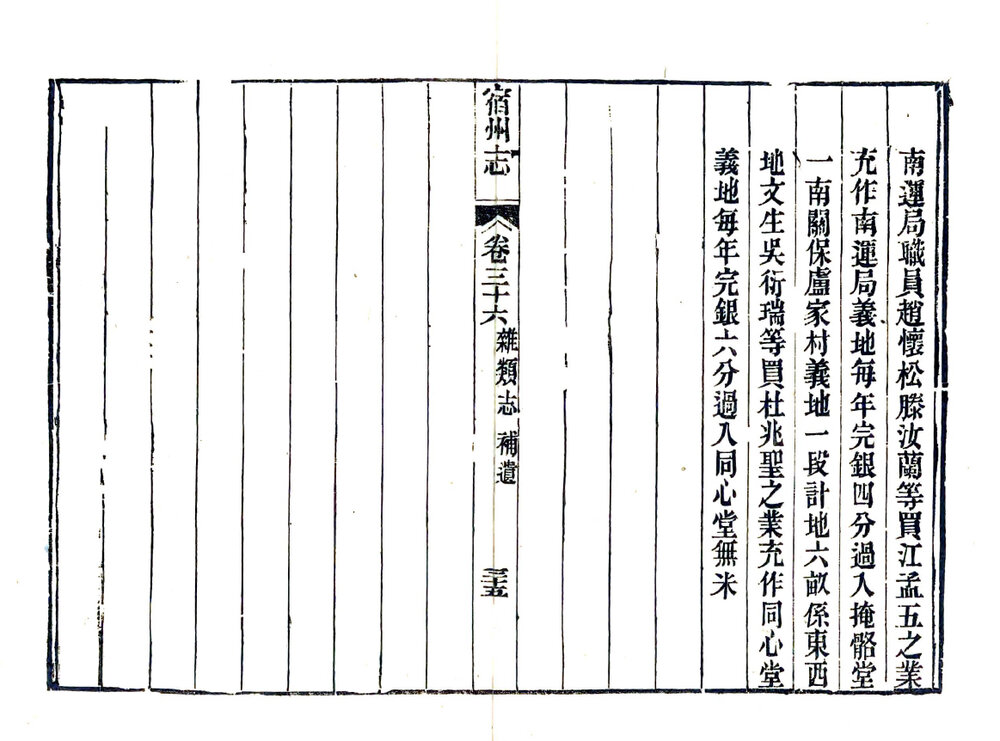 安徽地方志县志明清民国版本