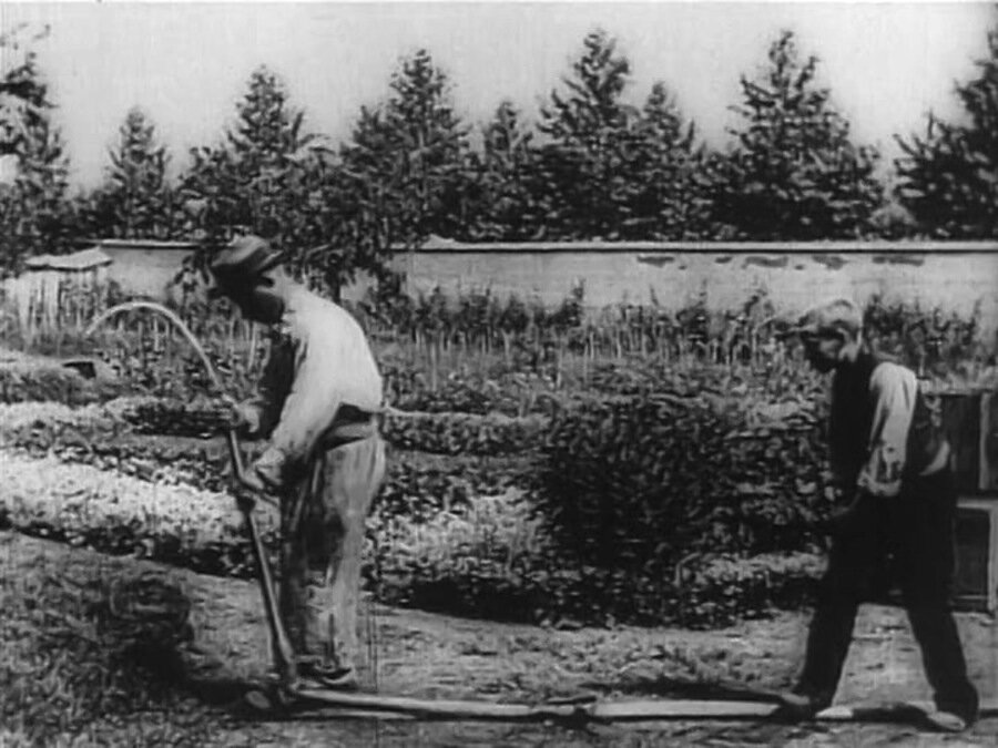 1895.水浇园丁 黑白 默片 法国喜剧短片 豆瓣9.1 卢米埃尔兄弟