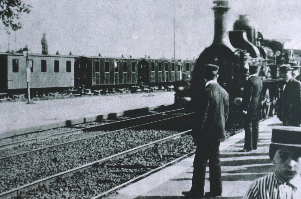1896.火车到站 黑白 默片 高清 法国纪录短片 豆瓣9.4 Arrival of a Train at La Ciotat