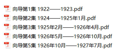 向导周报201期全1922-1927蔡和森主编党机关报