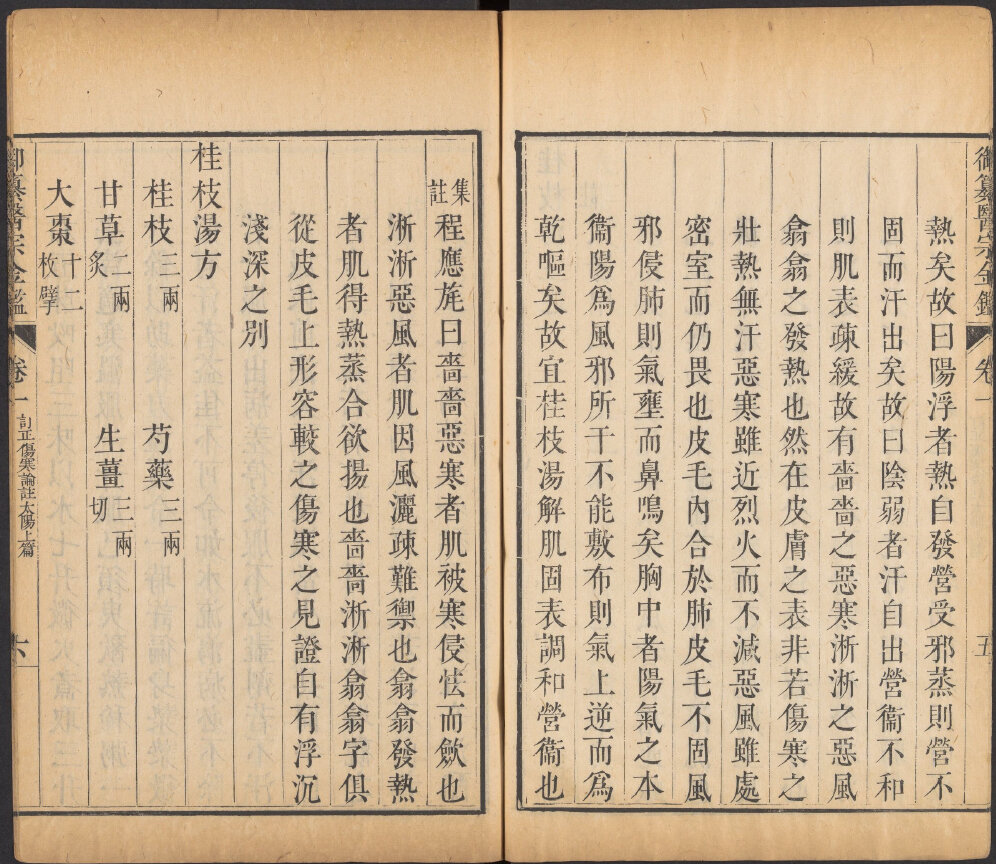御纂医宗金鉴九十卷.清吴谦乾隆武英殿刻本哈佛藏本