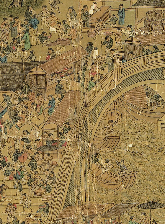 清明上河图超高清TIF张择端仇英清院本画心题跋北宋名画多版