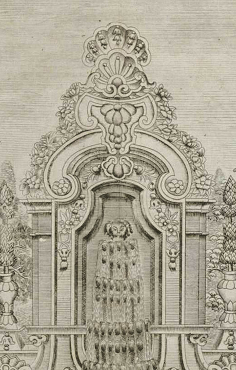 清朝铜版画合集郎世宁铜版画战争圆明园西洋楼铜版画